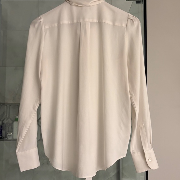 Ann Taylor Tie Neck Blouse - extra small - Picture 3 of 5